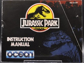 Jurassic Park (Nintendo NES) [CIB] - Worn Box, Complete
