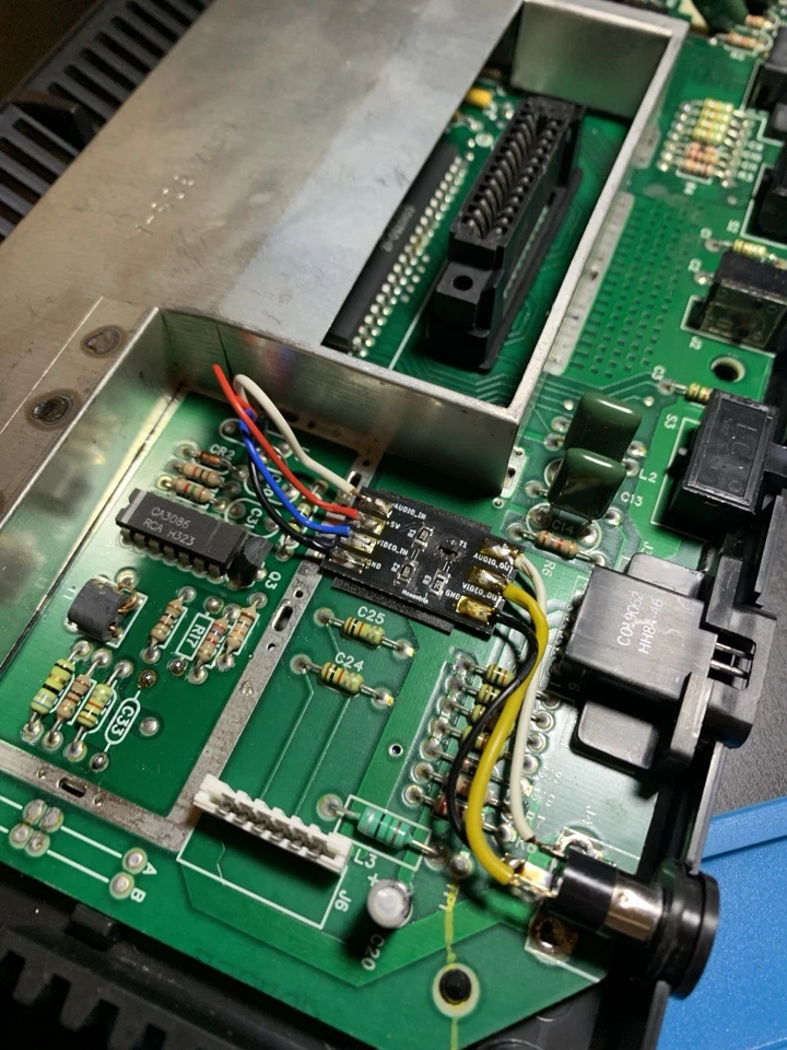 Atari 2600 /7800 / VCS / PONG SMD Composite AV Video Mod - Image 3 of 4