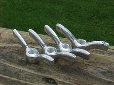 4 NOS Bicycle Vintage Front Wing Axle Nuts 5/...