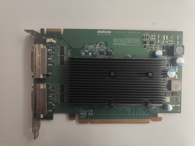 GRAPHICS CARD MATROX M9125 512MB M9125-E512F F7352-01 PCIe x16
