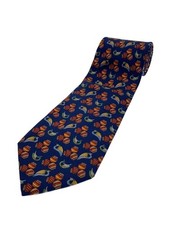 Salvatore Ferragamo ties Silk BLU men