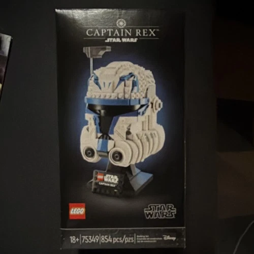 LEGO Star Wars Captain Rex Helmet 75349 854pcs Complete Set Display Stand 18+