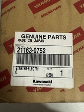 Genuine OEM Kawasaki Starter Motor 21163-0752 Fits 2016-2025 Mule Pro DX, DXT N