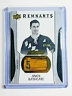2024-25 UD Engrained Icons Remnants #RAB Andy Bathgate /65 Stick Rangers