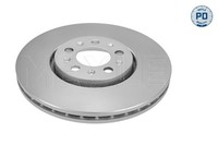 2X Meyle Bremsscheibe MEYLE-PD: Advanced Performance And Design. 183 521 1051/PD