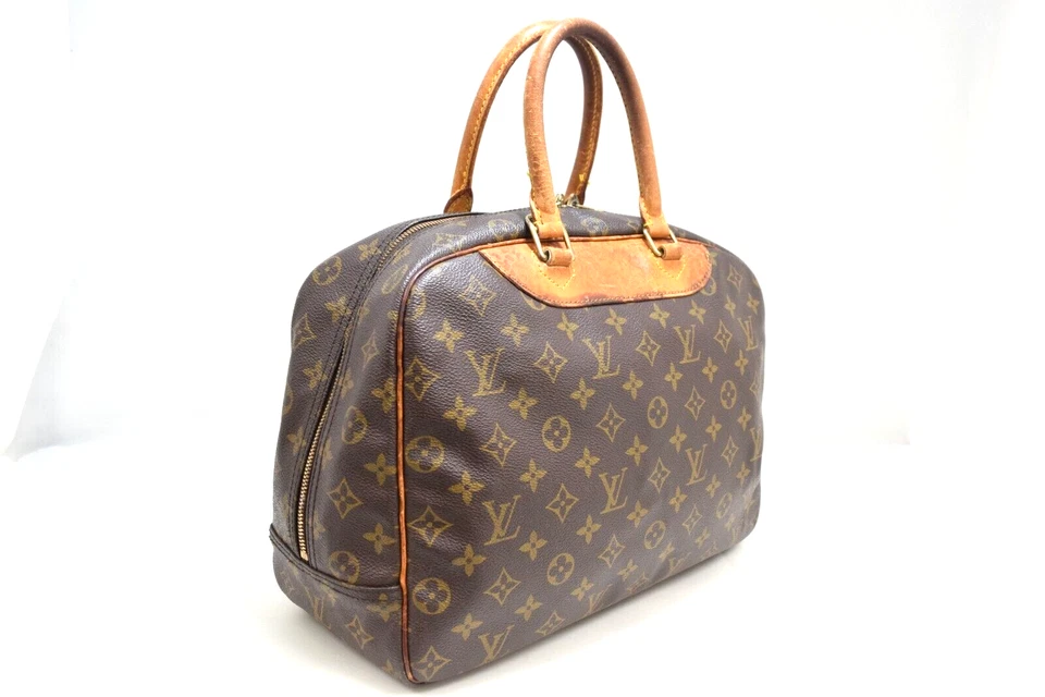 Auténtico bolso de mano Louis Vuitton Deauville lona con monograma M47270 LV 49358 Foto 3 de 4