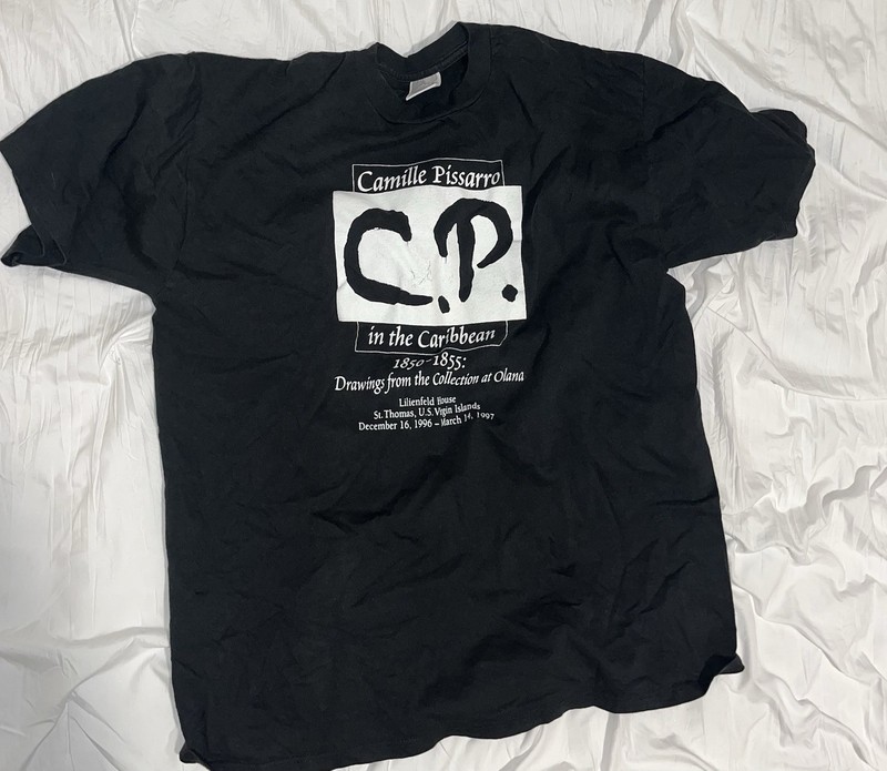 Vintage Camille Pissaro In The Caribbean Art Event 1997 Promo Shirt 