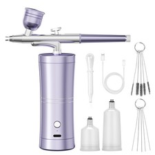 Airbrush Kit Portable Airbrush Air Brush Kit with Air Compressor Airbrush for...