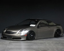 Pandora Rc 110 Nissan V35 Skyline Drift Body Set Clear Pabg-3072