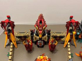 Lego Legends of Chima Flying Phoenix Fire Temple 70146 100% Complete Set 2014