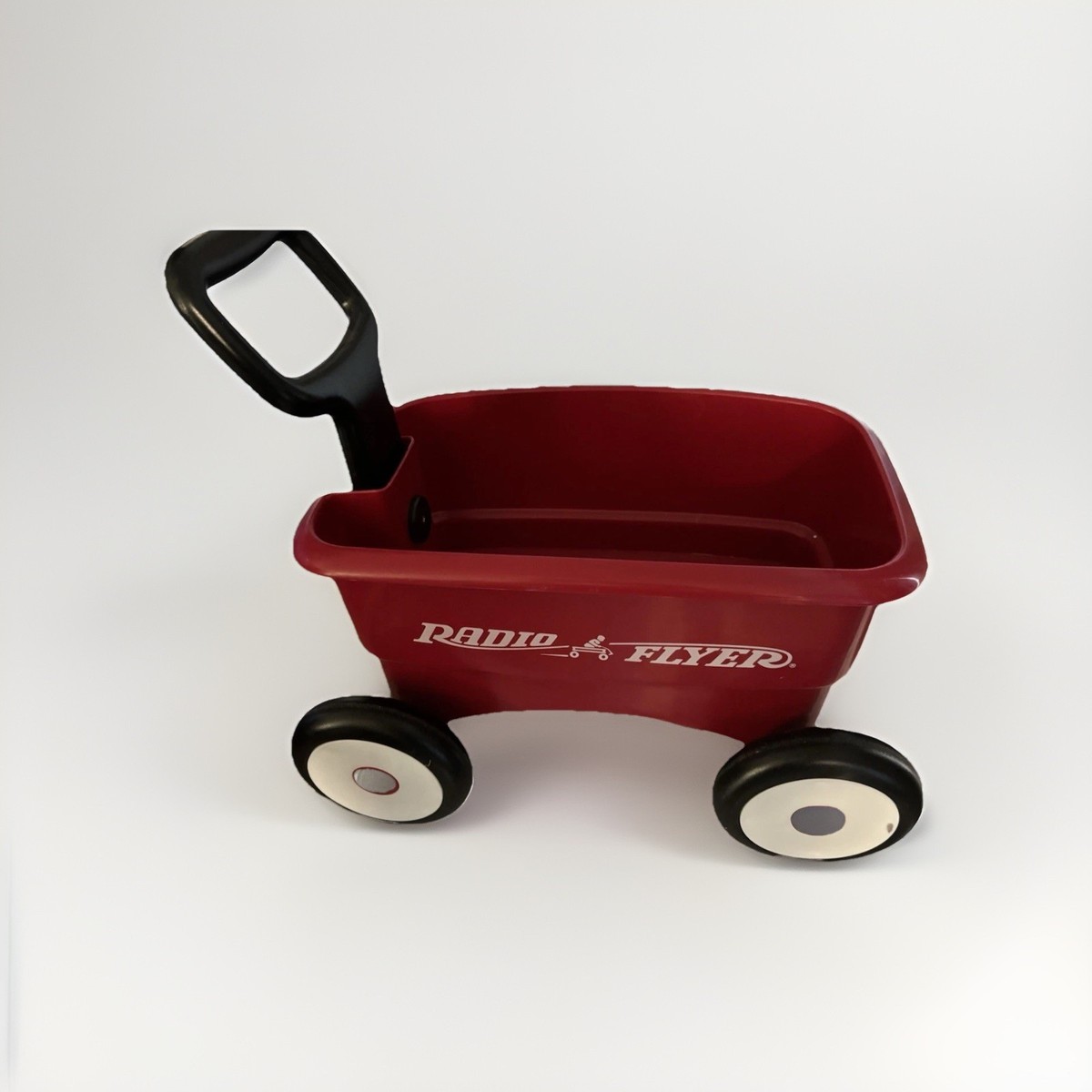 Radio Flyer Red Plastic Pull Wagon Kids Toy Cart | eBay