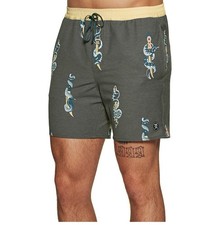 Roark Shorey Snake Dagger Board Shorts Large Quick Drying Drawstring