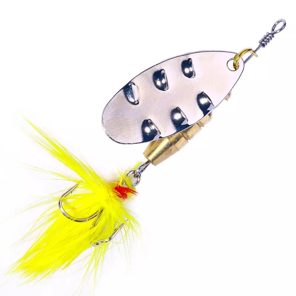 16PCS Lot Fishing Lures Bait Metal Crankbait Blade Spinner Bait Spoon Bag Kit US - Image 2 of 4