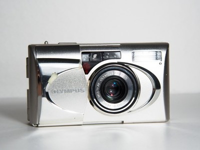Olympus Stylus Select 105 MJU V Zoom 105 Metal 35mm Film Camera - TESTED
