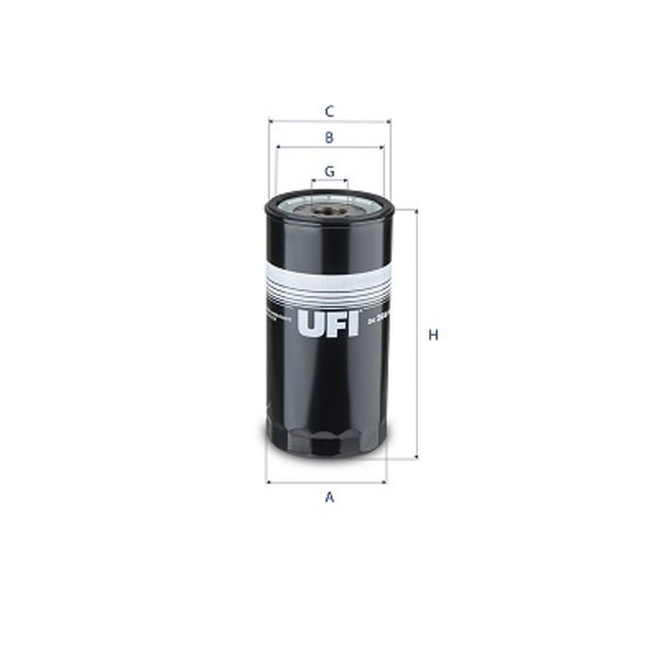 Kraftstofffilter UFI 24.265.00 Filtereinsatz-image