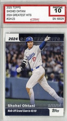 2025 Topps Series 1 - 2024 Greatest Hits Shohei Ohtani #GH-23 for