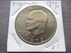 1972 (P) Eisenhower Dollar