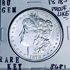 1878 S BU GEM MORGAN SILVER DOLLAR UNC MS+++ U.S. MINT RARE COIN 8681