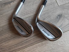 Cleveland CBX ZipCore Wedge Set 2 Clubs RH Stiff Steel Shafts Silver
