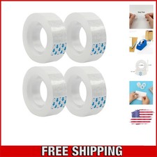 Versatile 4 Roll Clear Tape Set - 27.3 Yards, Great for Crafts Everyday Use