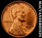 1944-S Lincoln Wheat Cent- Choice Gem Brilliant Uncirculated- Luster #J9284
