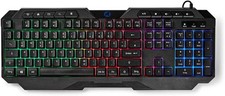 Nedis Wired Gaming Keyboard DE-Layout USB Type-A QWERTZ  Tastatur Keyboard