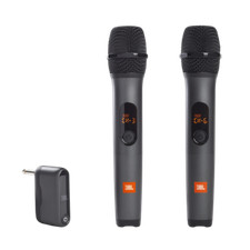 Jbl Partybox Wireless Two Microphone System With Dual-channel Receiver Adapter