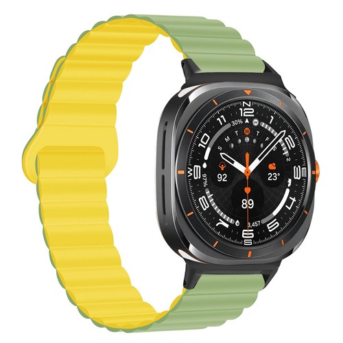 Silicone Band For Samsung Galaxy Watch Ultra 47mm Magnetic Loop Wristbands Strap - 第 18/57 張圖片