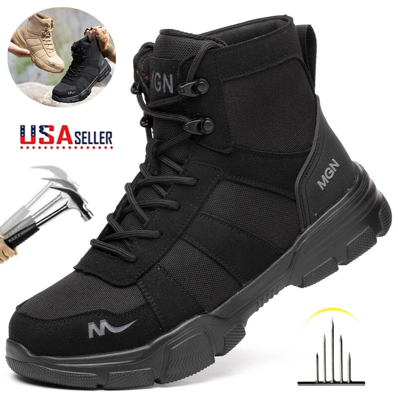 Steel Toe Shoes Safety Shoes Mens Work Boots Botas De Trabajo Para Hombre