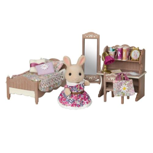 Calico Critters Floral Child room Furniture Set Liberty Print Sylvanian Families - Picture 2 of 6