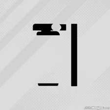 BLACK IAME WATERSWIFT RADIATOR STICKER KIT - KARTING - JakeDesigns