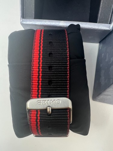 Seiko 5 Sports Black/Red Men's Watch - SRPK71 - Picture 2 of 5