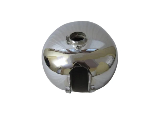 BSA ZB32 GOLD STAR TANQUE DE COMBUSTIBLE DE GASOLINA CROMADO 1950 | Apto para Foto 3 de 4