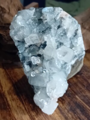 Schöner Apophylit Cluster aus Madagaskar (6)