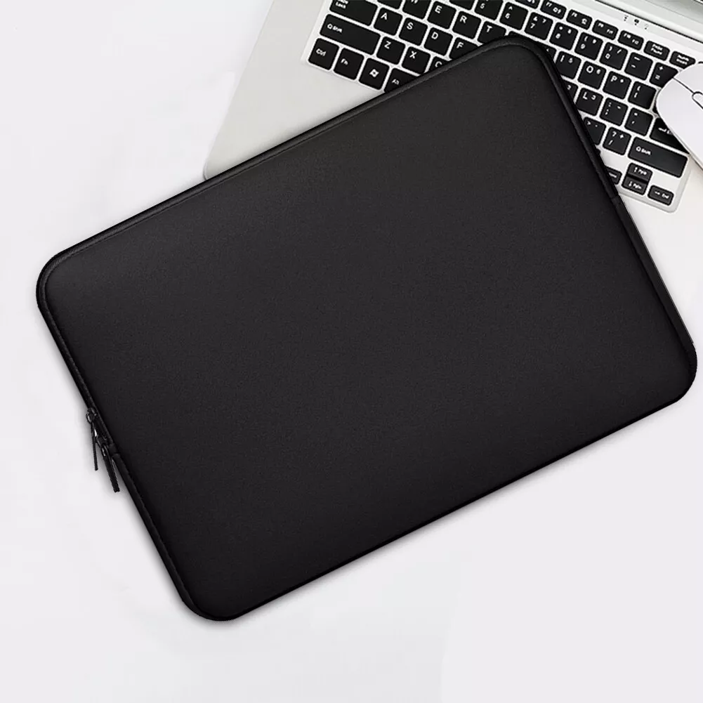 Black Soft-Touch 13Inch Sleeve Case Cover for MacBook Pro 13 M1 Mac Air M2  13.6