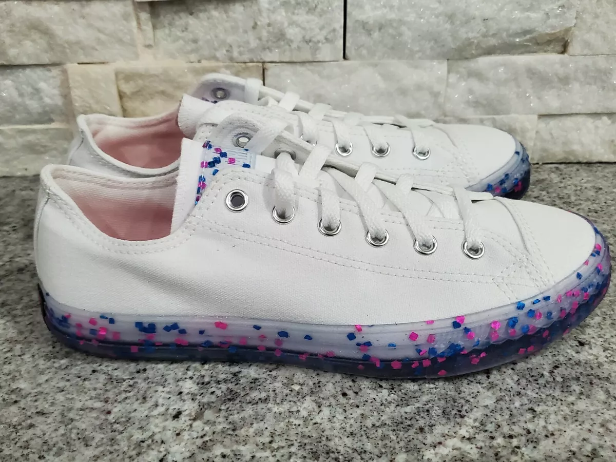Girls confetti store converse