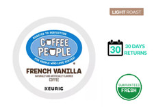 Coffee People French Vanilla Light Roast Keurig K-cup Coffee