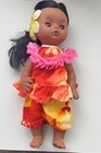 Anekona Hawaii Hula Girl 12” Doll Hong Kong vintage Preowned — photo 2