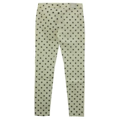 Raffaello Rossi women's jeans pants Sinty Stars slim white printed 27543