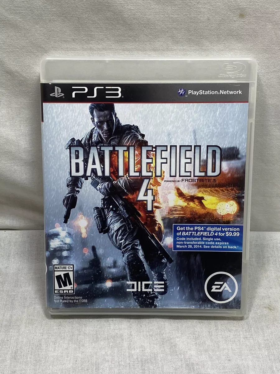 Battlefield 4 PLAYSTATION 3 (PS3) Game Excellent Condition Tested Complete