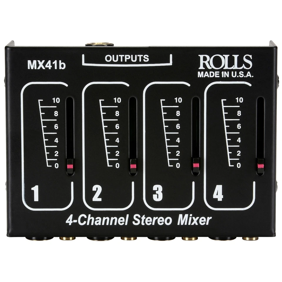 Rolls MX41b Four Channel Mixer - Image 2 of 4