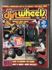 DIRT WHEELS MAGAZINE-MAY 1984-MARK PETERSON-PHIL BECKMAN-RALPH GARZON