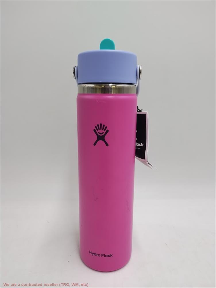 Hydro Flask 24oz Wide Mouth Flex Straw Water Bottle Holiday Punch SEE DETAILS 3090₽