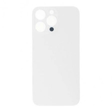 For Apple iPhone 15 Pro Max Replacement Back Glass (White)