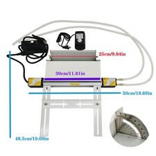 110V Acrylic Hot Bending Machine with Angle Positioner 12" Plastic Sheet Bender