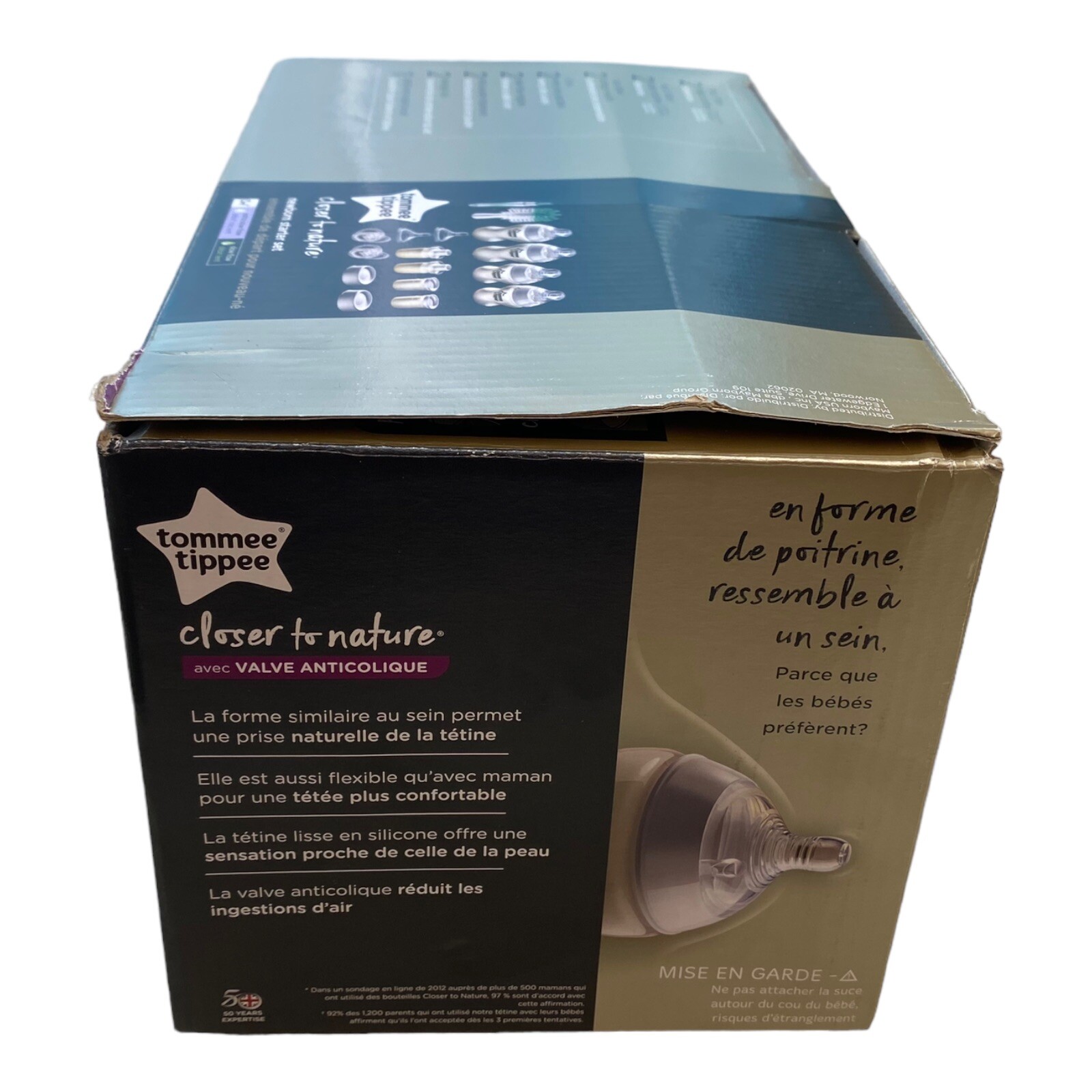 Tommee Tippee Closer to Nature With ColicValve Newborn Starter Set Of 15 Pieces