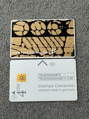 Seltene Telefonkarte D/NL InterFace Connection iF - Details siehe Beschreibung