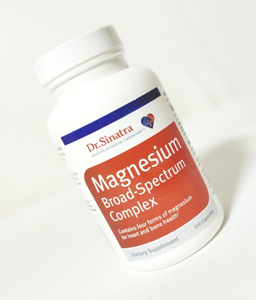 Dr. Sinatra's Magnesium BroadSpectrum Complex Supplement for Healthy