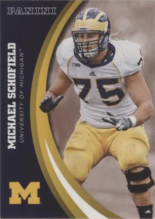 2015 Panini Michigan Wolverines Michael Schofield #27 - 1 of 2