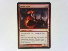 Foil Ember Beast	 Gatecrash - Magic the Gathering Mtg Red